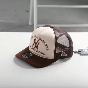 Mũ lưỡi trai, nón kết NY MLB vải jeans phối lưới đẹp Form chuẩn (Ảnh thật)