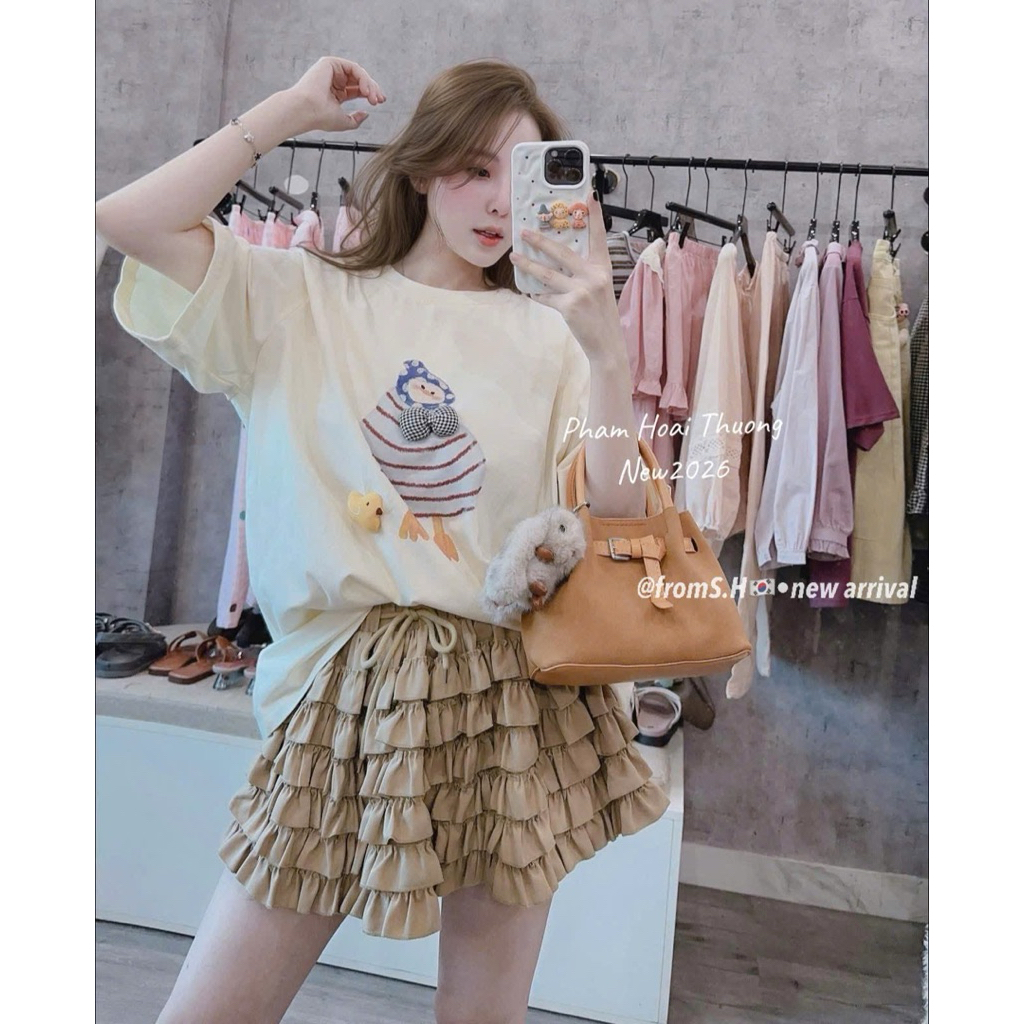 [𝐒𝐮𝐙𝐲] Áo Thun Vịt QCCC (OEVER SIZE đến 70kg)