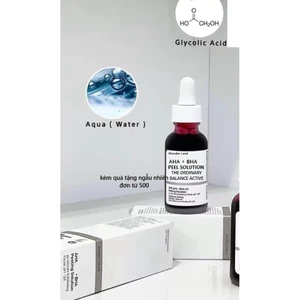 Serum dưỡng trắng da, tẩy tế bào da hóa học AHA + BHA Peel Solution The Ordinary Balance Active (quà tặng)- Wonder Land