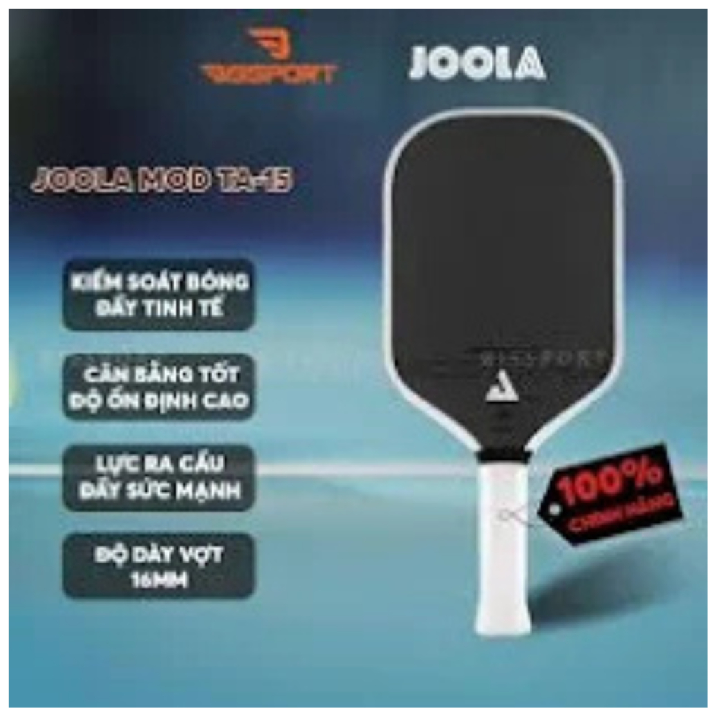 Vợt Pickleball Joola Mod TA -15 Pro hàng siêu cấp carbon có nfc ...