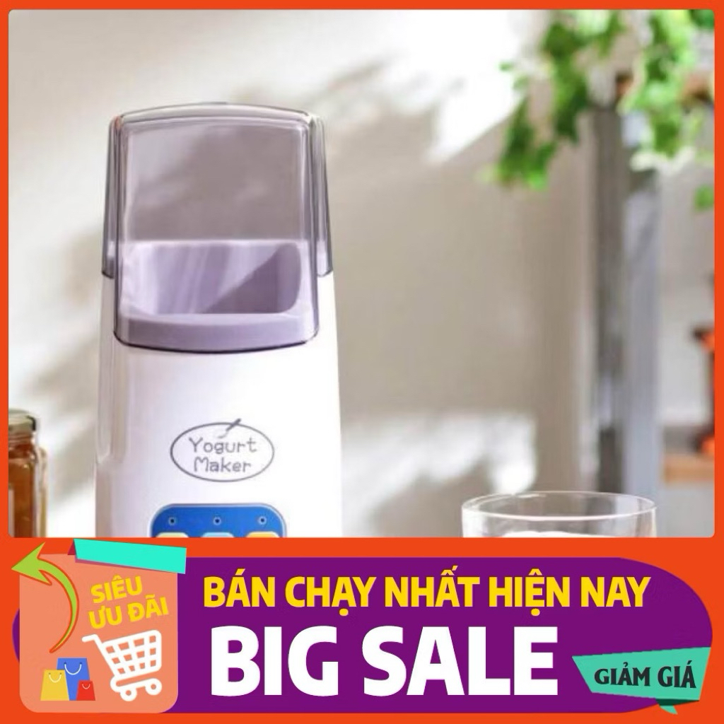 MÁY LÀM SỮA CHUA TỰ ĐỘNG Yogurt Maker NHẬT BẢN - SỮA CHUA SÁNH MỊN, AN TOÀN CHO BÉ 🥛