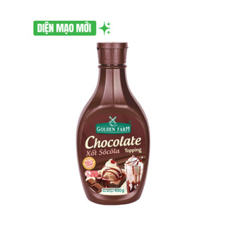 [NHIỀU VỊ] Sốt Topping Golden Farm Chai 630g & 1,2kg