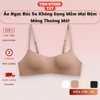 T2T Áo Lót Su Đệm Mỏng 0,3cm Không Gọng Thoáng Mát Co Giãn 4 Chiều Mềm Mịn