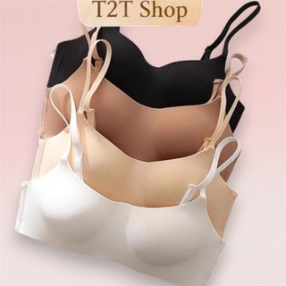 T2T Áo Lót Su Đệm Mỏng 0,3cm Không Gọng Thoáng Mát Co Giãn 4 Chiều Mềm Mịn