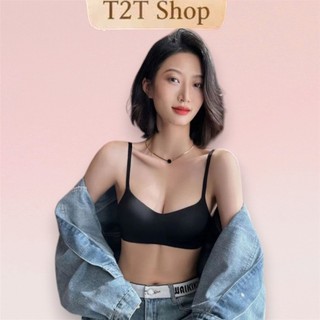 T2T Áo Lót Su Đệm Mỏng 0,3cm Không Gọng Thoáng Mát Co Giãn 4 Chiều Mềm Mịn