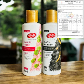 Combo 5 Chai Sữa Tắm Life bu oy muối hồng Cica/Than Hoạt tính 100g cho nam và nữ