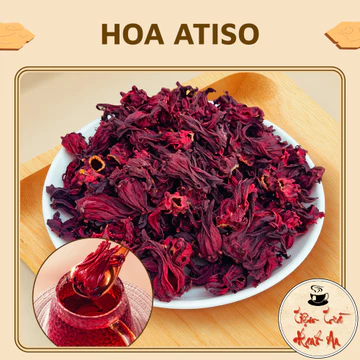 Hoa Atiso Đỏ Nguyên Bông 500g Loại 1 Dùng Pha Trà Nấu Siro Thanh Nhiệt Giải Khát - Tiệm Trà Hạnh An