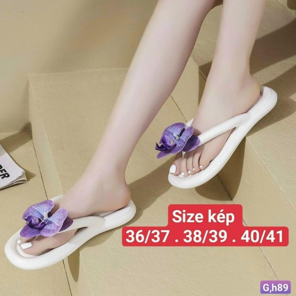 DÉP XỎ NGÓN ĐÍNH HOA LAN CAO CẤP – PHONG CÁCH TIỂU THƯ SANG CHẢNH