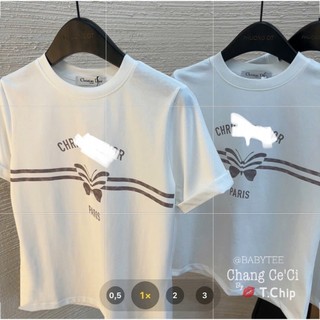 Áo Thun Nữ Babytee Ngắn Tay Màu Trắng Form Vừa QCCC Cao Cấp