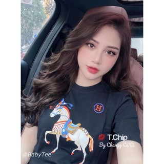 Áo Thun Nữ Babytee Họa Tiết Form Vừa QCCC Cao Cấp