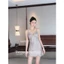 HT278 Váy ngủ 2s dáng suông đơn giản sang chảnh kèm ĐỆM LÓT lưng chun tôn dáng HT278 MÚT