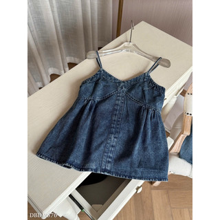 Áo 2 Dây Jeans Bò Mềm Chuẩn Linh Hoàng