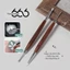 Bút Nặn Hoa Nail 2 Đầu Cán Gỗ Cao Cấp Logo Nail Brush – Cọ Tạo Hình Gel, Trộn Gel Chuyên Nghiệp Thegioinail666