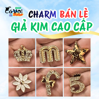 Charm Giả Kim Cao Cấp Bán Lẻ Chi tiết Mini Trang Trí Dép  Phụ Kiện Thời Trang Bền Đẹp Giá Tốt Hot Trend 2026- M