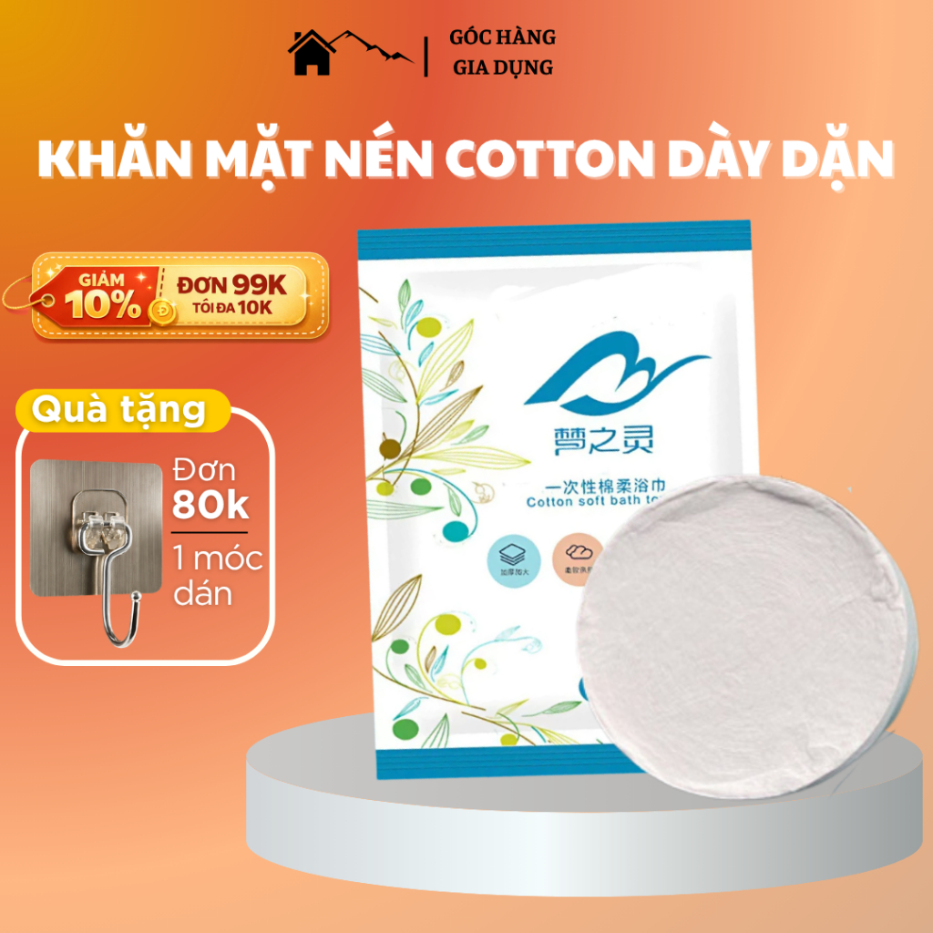[Đơn 85k Nhận Quà] Combo 5 Khăn Tắm Nén Du Lịch Giấy Nén Dùng 1 Lần Tiện Dụng Thấm Hút Nhanh Tiện Lợi 70x140cm