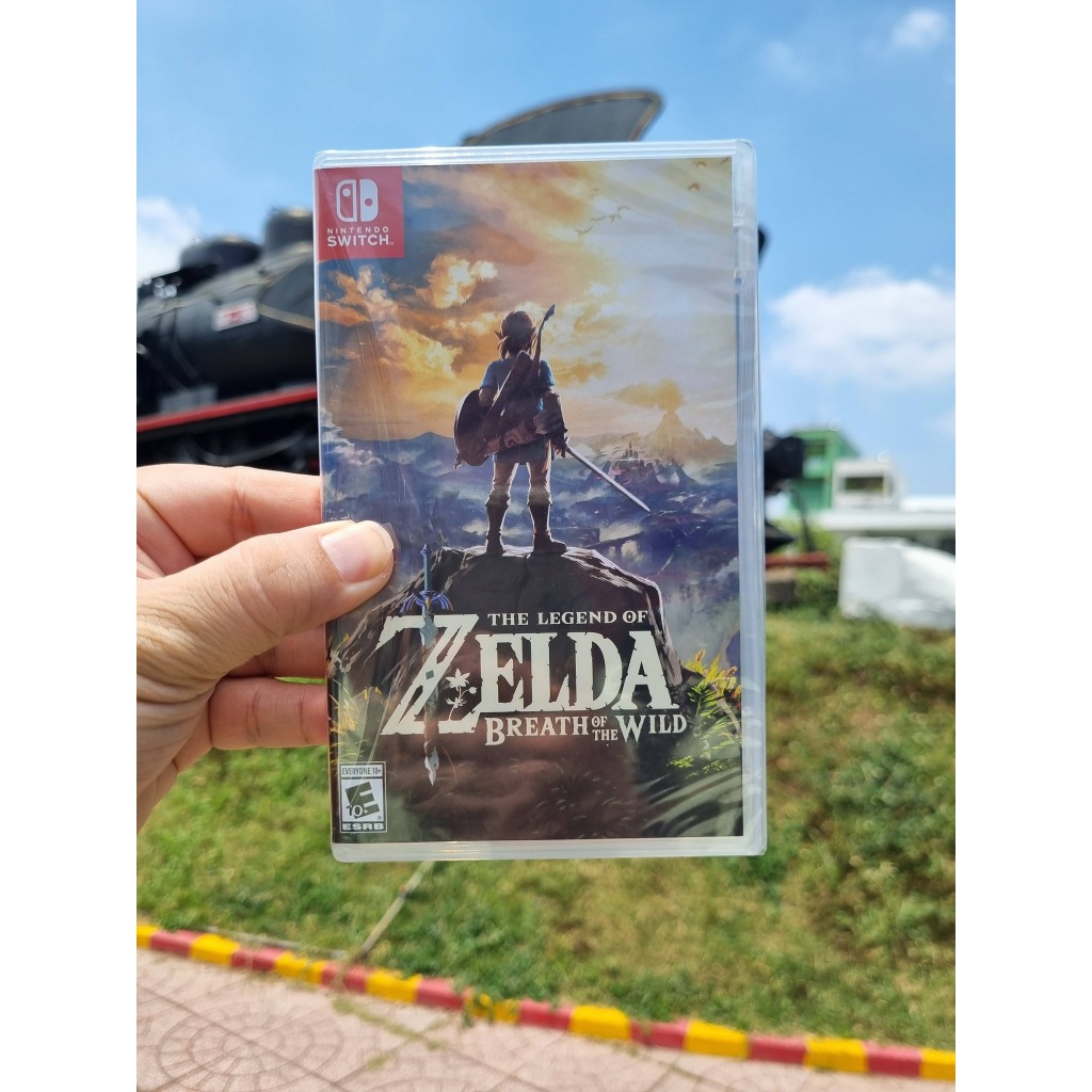 The Legend of Zelda Breath of the Wild BOTW Nintendo Switch 2 | Shopee ...