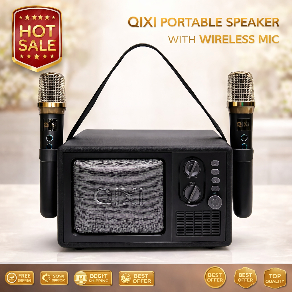 Loa Bluetooth karaoke Output 100W Bass mạnh treble rời âm thanh đỉnh cao bảo hành chính hãng