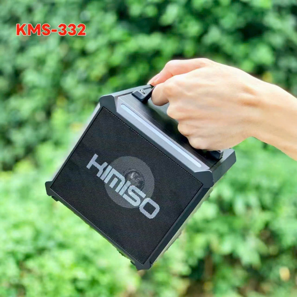 Loa bluetooth KIMISO 332 công suất 5W bass căng pin trâu âm thanh hay - ảnh 2