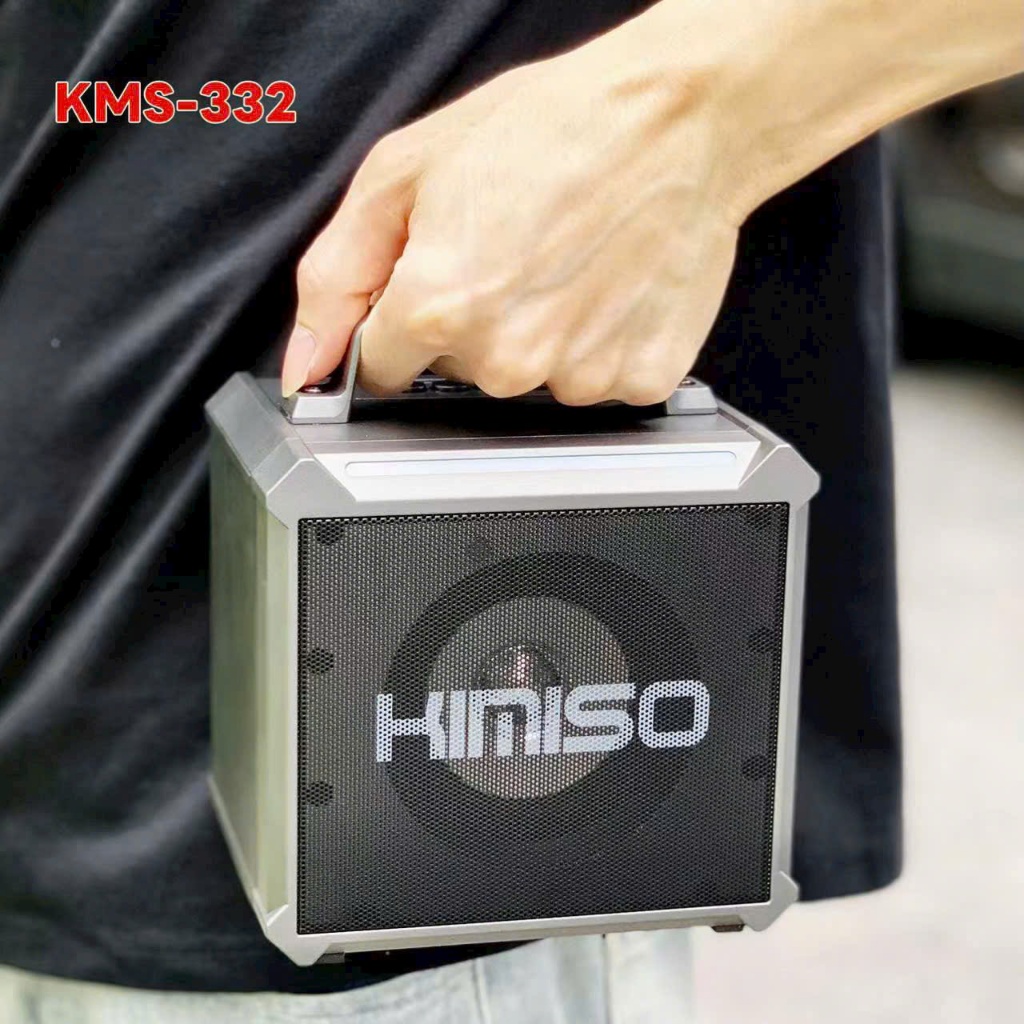 Loa bluetooth KIMISO 332 công suất 5W bass căng pin trâu âm thanh hay - 1