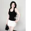 Áo Ba Lỗ Ôm Body Basic Cotton Mịn Tôn Dáng JUSTDUN D8