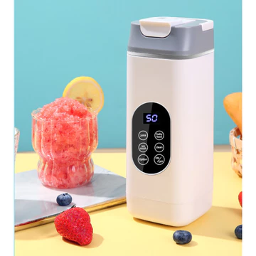 Máy Xay Sinh Tố Mini 420ml, Cốc Xay Sinh Tố Sạc Không Dây, Máy Xay Đá, Máy Xay Đồ Ăn Dặm, BH 12 Tháng, nhadep_99