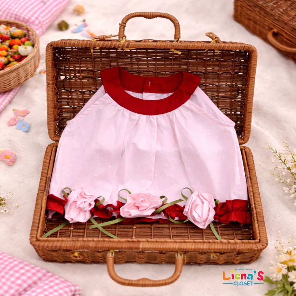 Set Quần Áo Cộc Tay Mùa Hè Bé Gái TÚ KIỀU Thiết Kế Xinh Xắn Đáng Yêu Cho Bé 1-7 Tuổi Liena's Closet