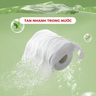 Giấy vệ sinh Silkwell Tím rẻ bịch 1kg dày 3 lớp hàng chính hãng siêu dai không chất tẩy trắng