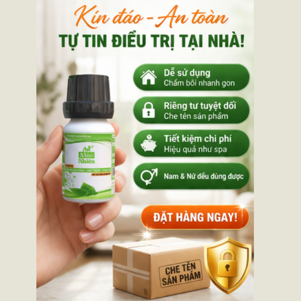 Tinh Chất Thảo Mộc Hỗ Trợ Xử Lý Hạt Ngọc, Mụn Li Ti Nam Giới - An Mộc Nhiên 10ml