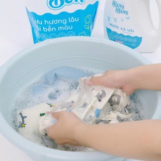 Nước giặt cho bé sơ sinh bon bon Home Care lưu hương lâu, vải bền màu, dịu nhẹ cho da nhạy cảm 3.2L