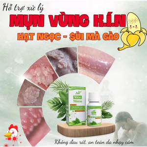 Tinh Chất Hỗ Trợ Xử Lý Sùi Mào Gà, Hạt Ngọc, Mụn Li Ti 10ml (Che Tên) AMN 10ML [S]