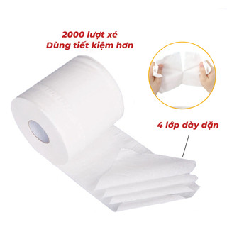 Giấy vệ sinh Silkwell Sếu 10 cuộn 4 lớp có lõi hàng Cao cấp,siêu mềm mịn không tẩy trắng chính hãng