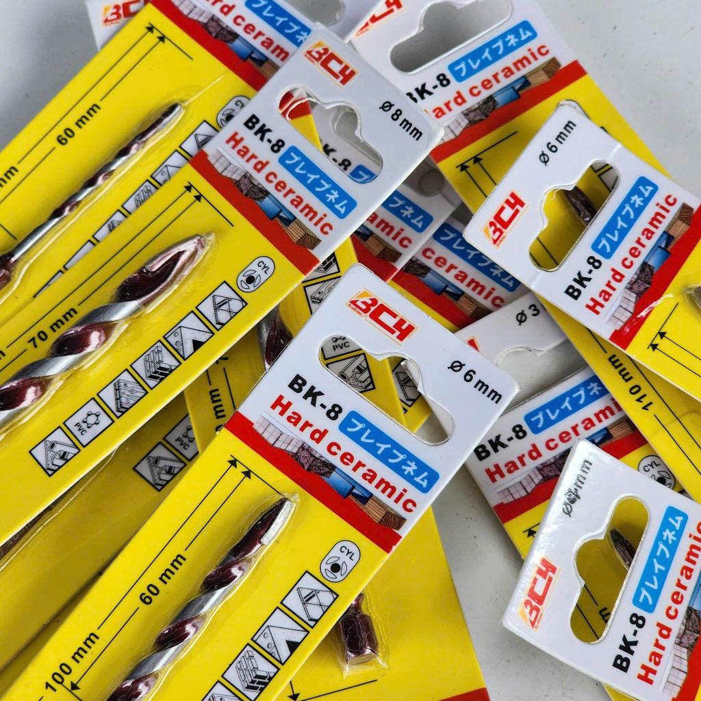 { Bản Nâng Cấp } Mũi Khoan Đa Năng BK8 Xuyên Gạch Bóng Kiếng,Không Nứt,Không Trượt,Tường Gạch