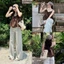 Áo 2 dây đũi vân mây dáng babydoll xoè Lalaa Top.