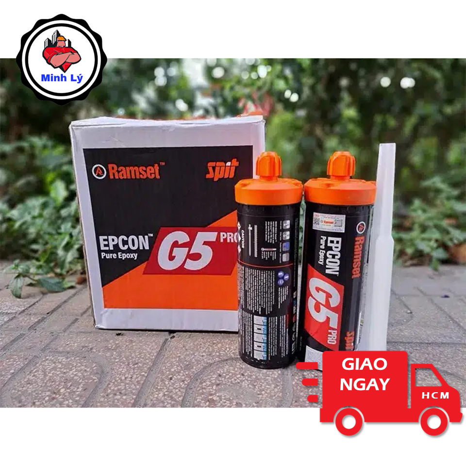 (Hỏa Tốc) Keo Cấy Thép Epoxy Ramset EPCON G5 Pro 600ml Hàng Chính Hãng ...