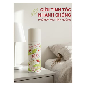 Xịt gội khô Trà xanh bạc hà KISSFUN - 80ml
