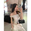 Áo Thun Nữ Trễ Vai – Dáng Ôm Croptop Viền Bèo Hàn Quốc, Áo Sexy Ngọt Ngào Tôn Dáng Đi Chơi Mùa Hè