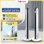 Quạt tháp không cánh đối lưu FUJIHOME Nhập Khẩu, quạt điện cây đứng lọc không khí điều khiển từ xa 3 chế độ gió — ảnh 1