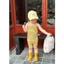 Bộ Cộc Hai Dây, Bộ Mặc Nhà Bé Gái Obebi Họa Tiết Kẻ Mùa Hè 8-22KG BC340