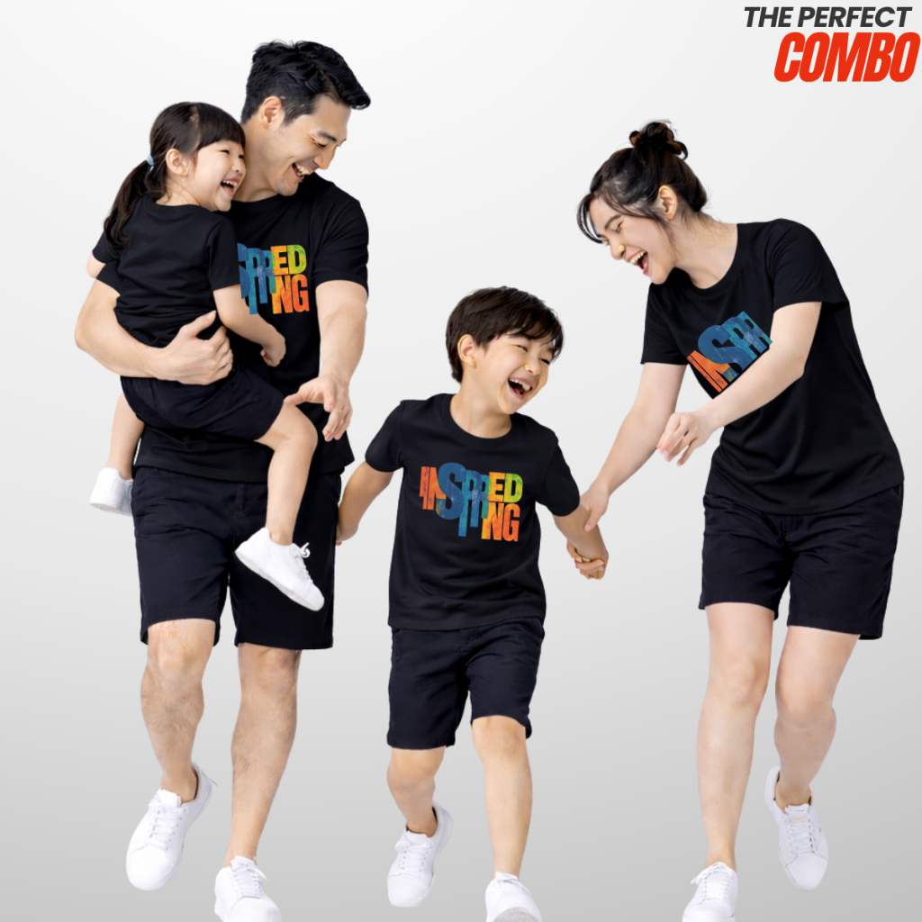 Áo Thun Gia Đình Cotton In Hình Family – Set Áo Gia Đình Đi Chơi, Du Lịch B696 | JJ Kids Fashion