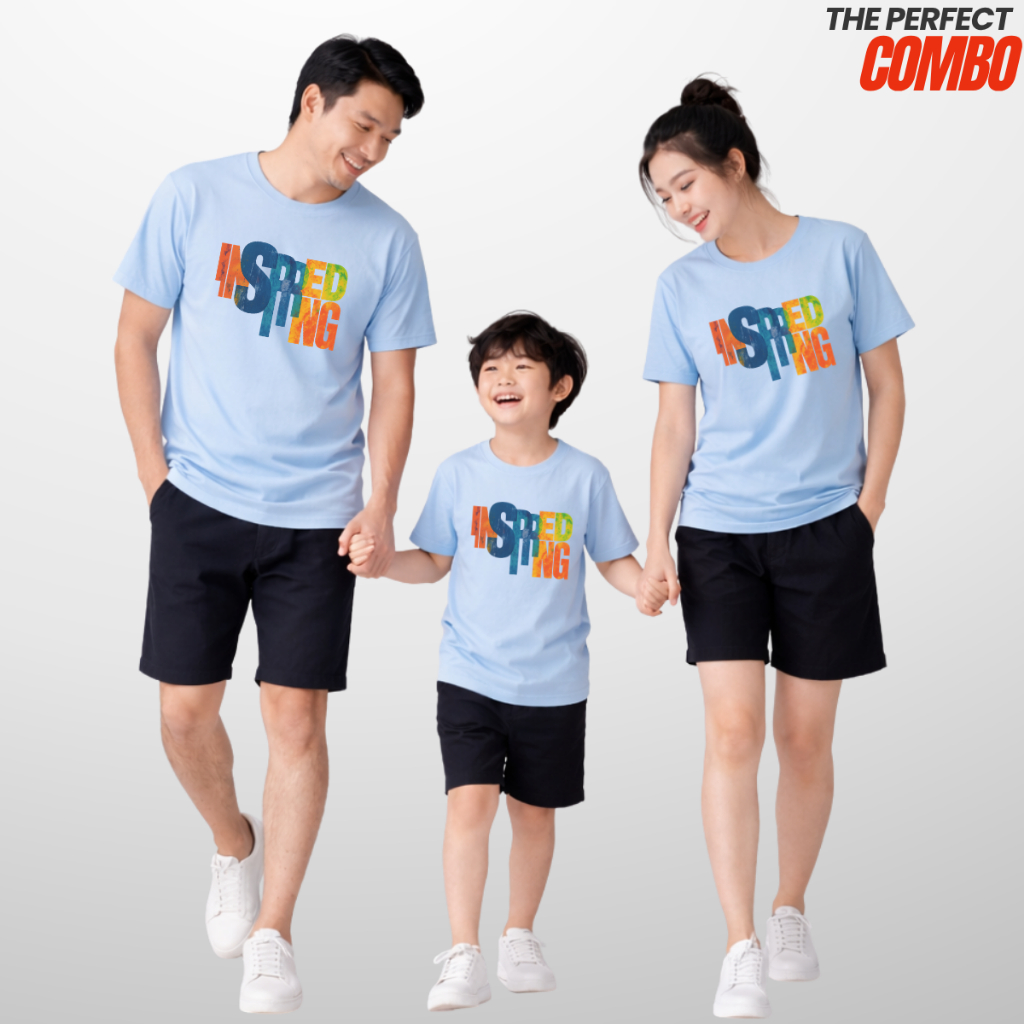 Áo Thun Gia Đình Cotton In Hình Family – Set Áo Gia Đình Đi Chơi, Du Lịch B696 | JJ Kids Fashion