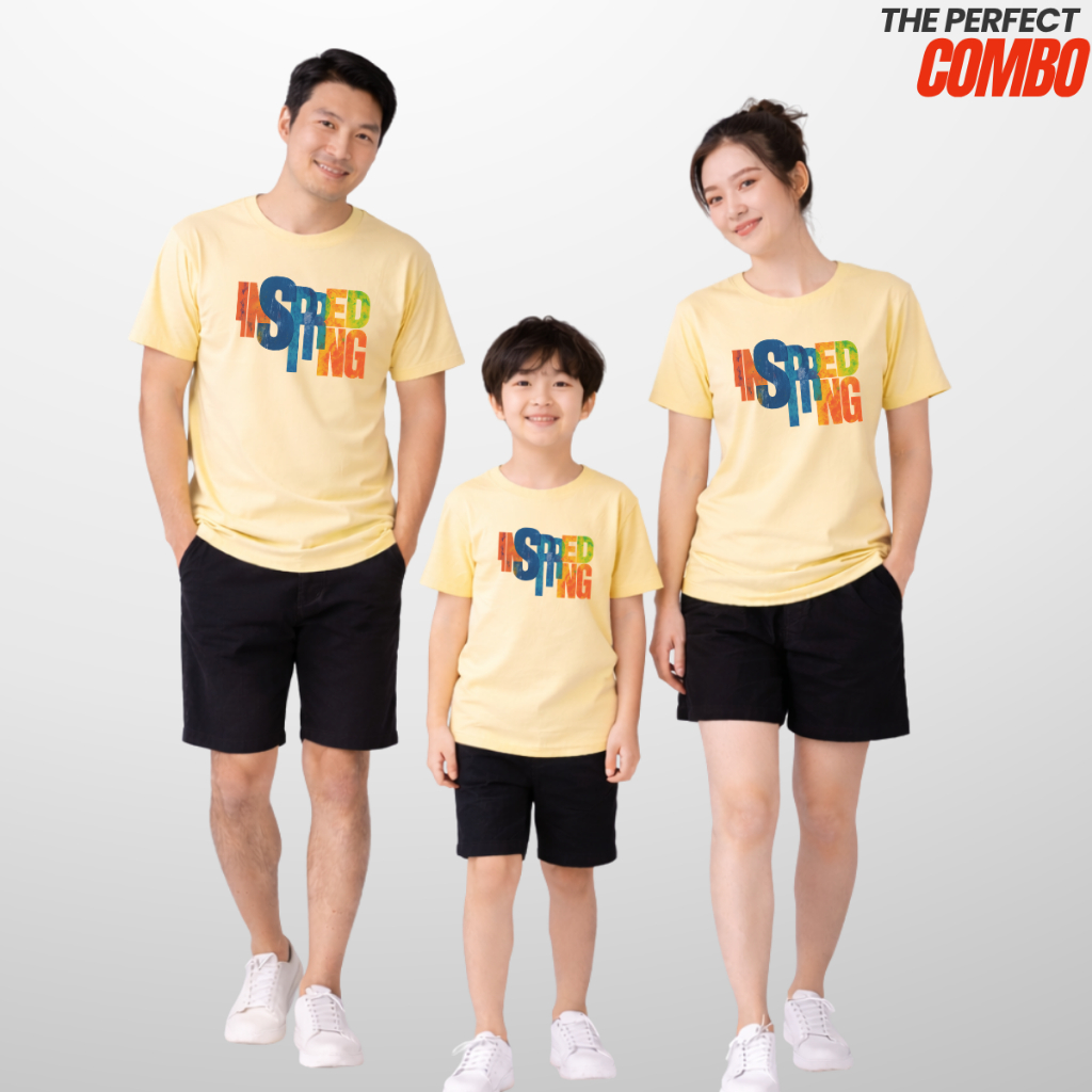 Áo Thun Gia Đình Cotton In Hình Family – Set Áo Gia Đình Đi Chơi, Du Lịch B696 | JJ Kids Fashion