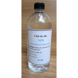 Chất Tẩy Dầu NP9 1kg – Tẩy Dầu Mỡ Công Nghiệp, Nguyên Liệu Tẩy Rửa Hiệu Quả