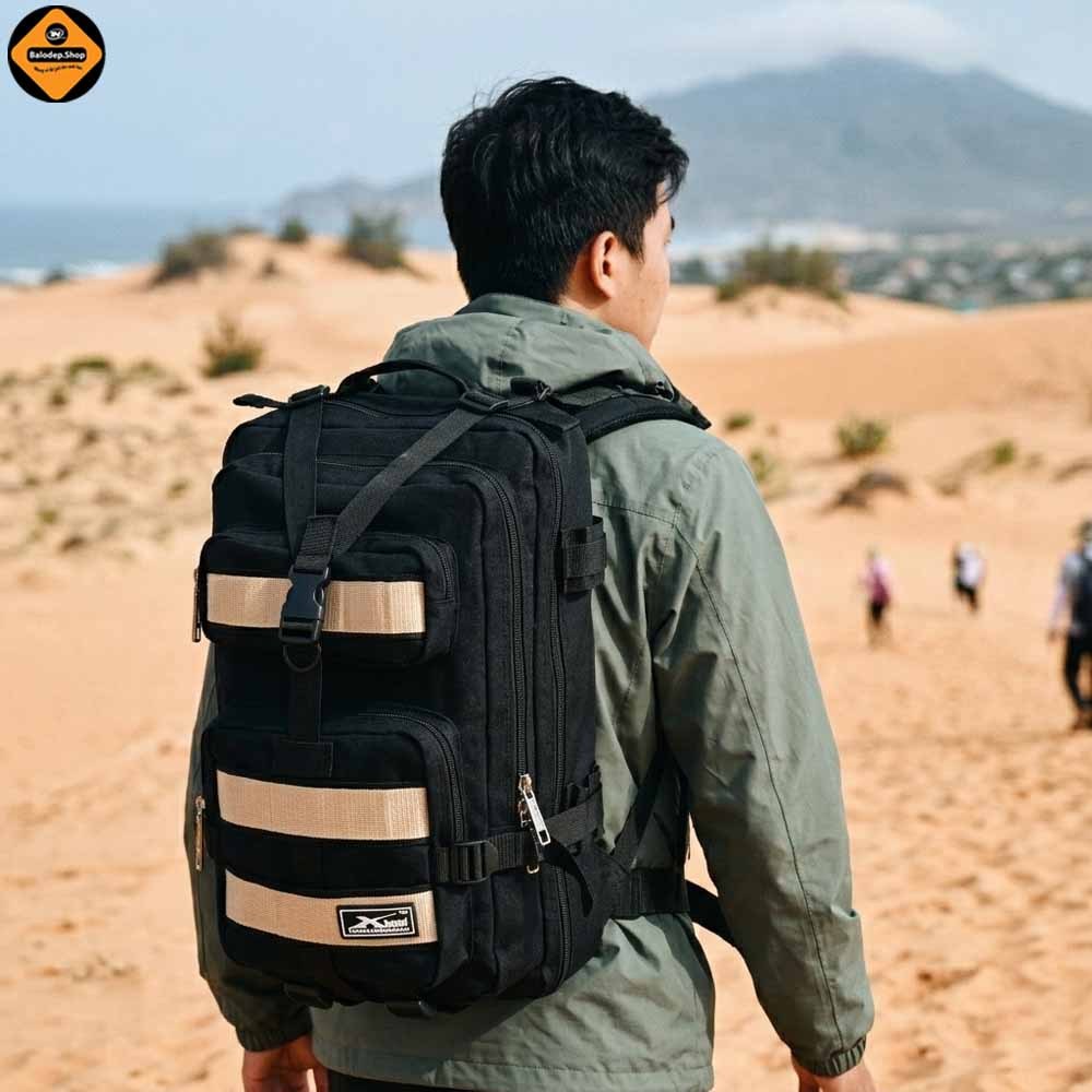 Balo Du Lịch Phượt Size Lớn Xbags Hike XB 1003 Nhiều Ngăn, Chống Thấm, Nam Tính, Đi Rừng Đi Phượt!