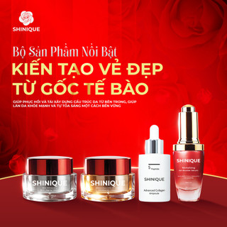 [Phiên Bản Giới Hạn] Bộ Dưỡng Da Cao Cấp SHINIQUE Gồm Revitalizing HA Booster Serum, HA Ampoule, Kem Dưỡng Ngày và Đêm