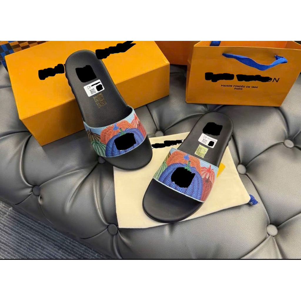 ⚡️[Hight Quality] Dép Quai Ngang \/ Nam Nữ Mutil Full Box - Điểm Nhấn Hoạt Họa Phối Màu Sang Chảnh Loại 1