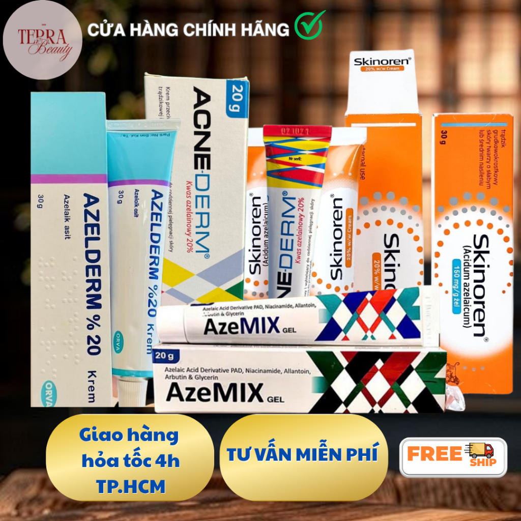 Skinoren - Gel Trị Mụn Chính Hãng, Giá Tốt, Đảm Bảo | Shopee Việt Nam
