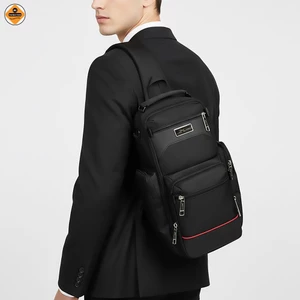 Túi Đeo Chéo Nam Cao Cấp Xbags Apex XB9103 Màu Đen Chống Nước, Nhiều Ngăn, Sang Trọng, Đeo Cực Chất!