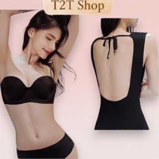 T2T Áo Cúp Ngực Có Gọng Đệm Dày 3cm Chống Tụt Nâng Đẩy Ngực Tự Nhiên