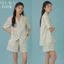 Ullala Pajamas Basic Levishu Bộ ngủ mặc nhà nữ ngắn tay Size M,L