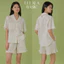 Ullala Pajamas Basic Amand Bộ ngủ mặc nhà nữ ngắn tay Size M, L